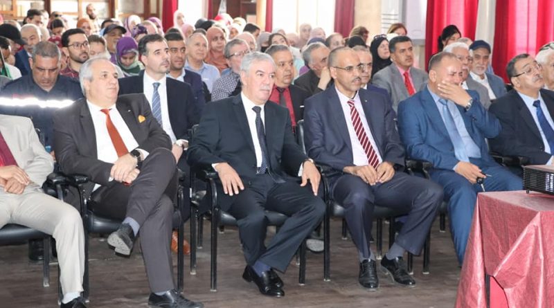 Commemoration of the sixty one crime burning anniversary of the Central Library of Algiers University 1