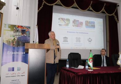 +Erasmus جامعة الجزائر 1 تنظم يومًا إعلاميًا حول برنامج